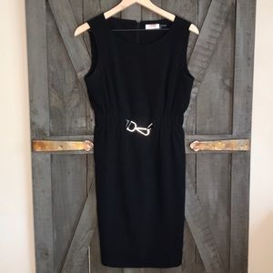 Calvin Klein Black Sleeveless Dress